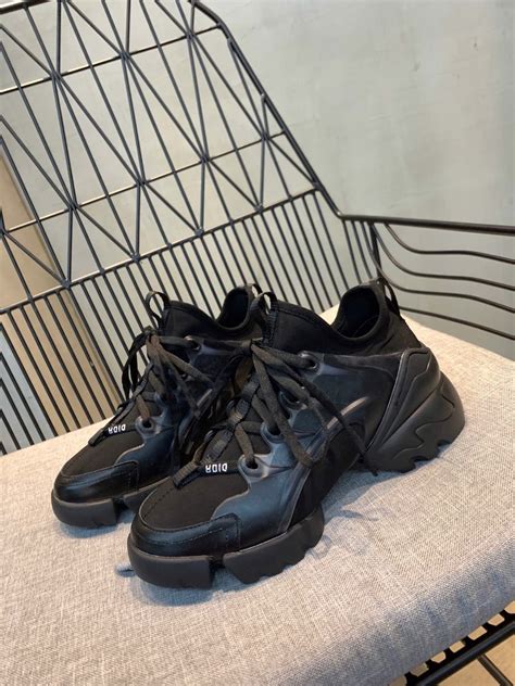 dior d connect black sneakers|christian dior d connect sneakers.